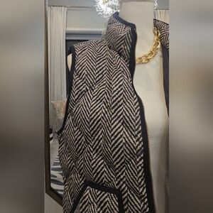 J. Crew Black Puffer Vest